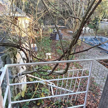 Privater Eingang Mit Fussbodenheizung Und Swimmingpoolblick - Ruhe Und Erholung Garantiert Campingplatz Troisdorf